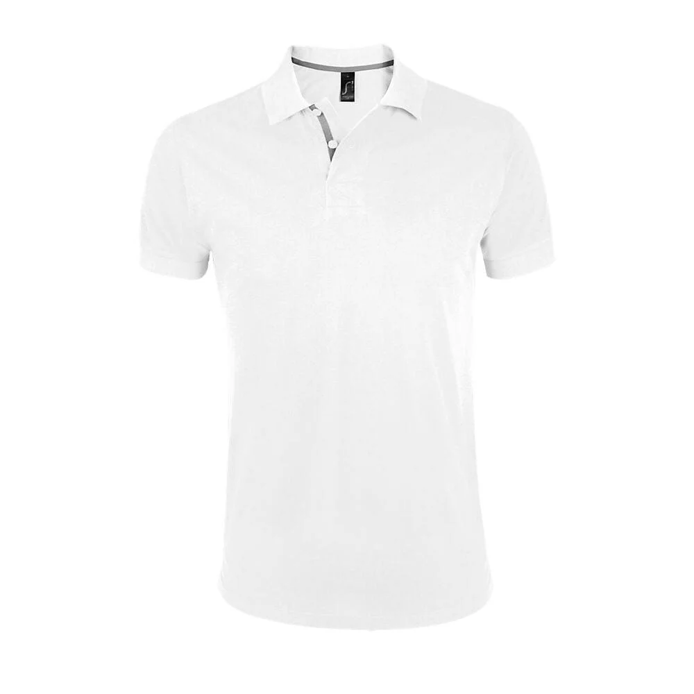 SOL'S 00574 Portland Polo Heren – Wit