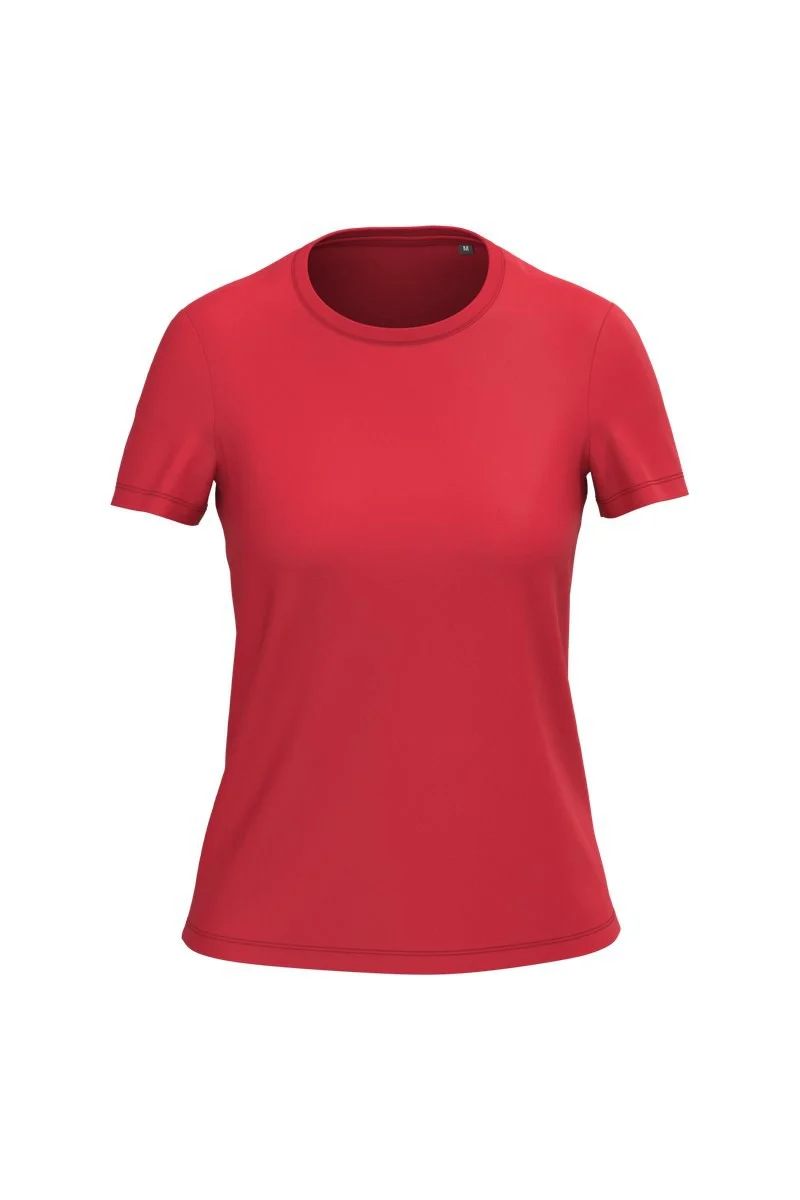 Kariban K3052IC Biologisch T-shirt Dames – Rood