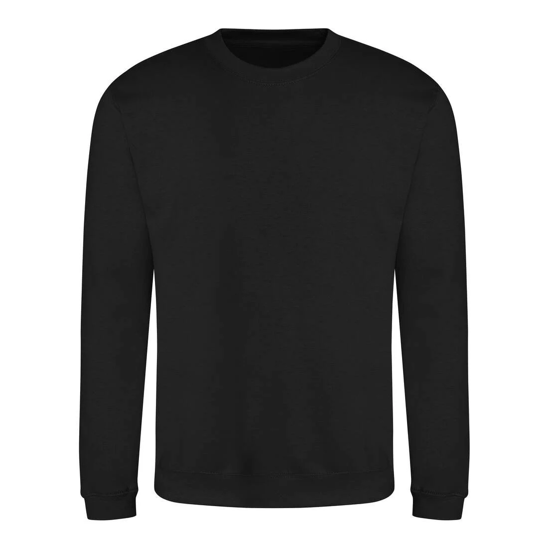 AWDIS JH030 Sweater – Deep Black