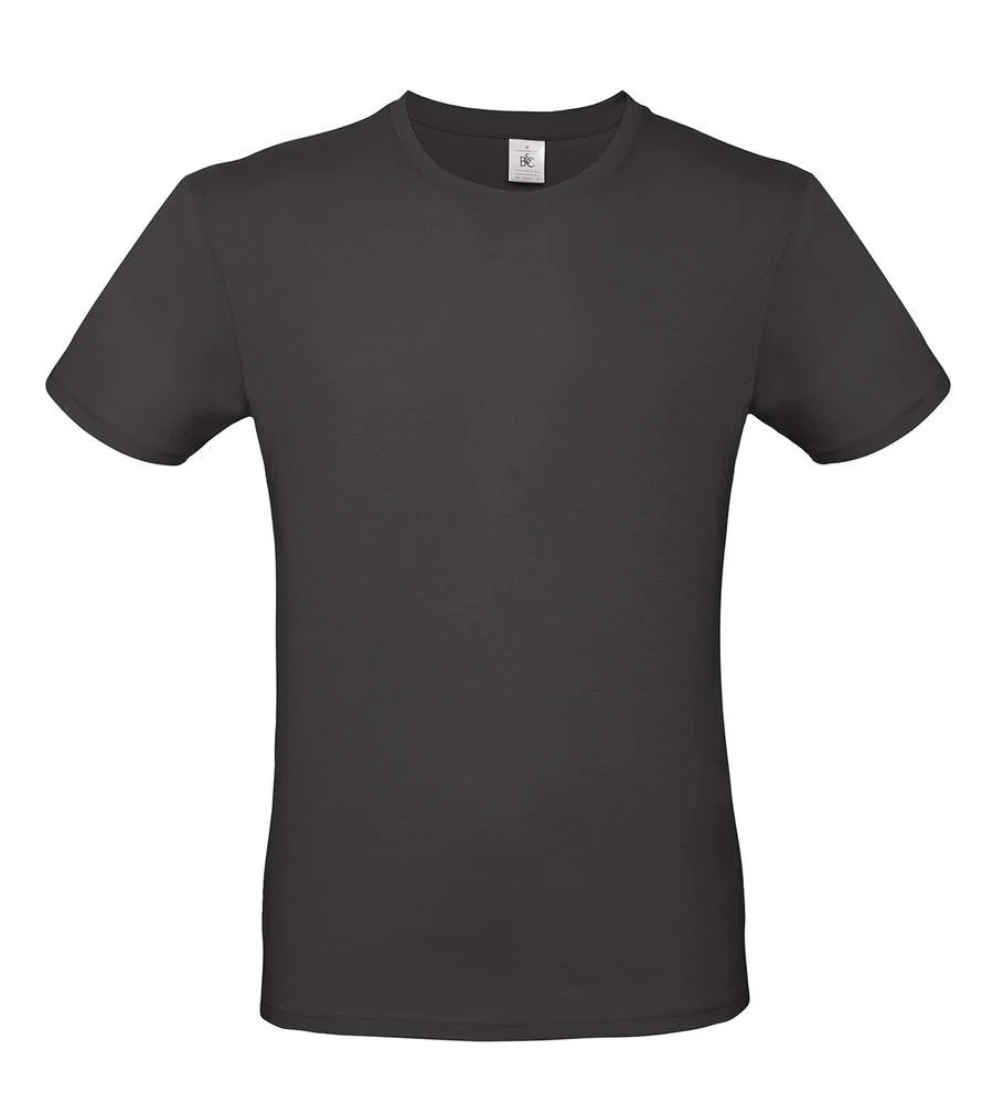 B&C BC01T #E150 T-shirt Heren – Used Black