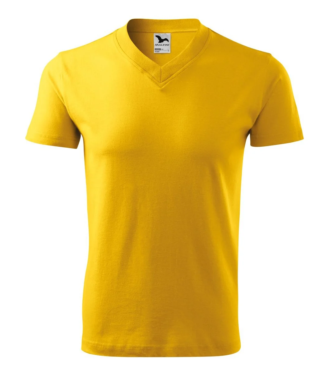 Malfini 102 T-shirt V-hals – Geel