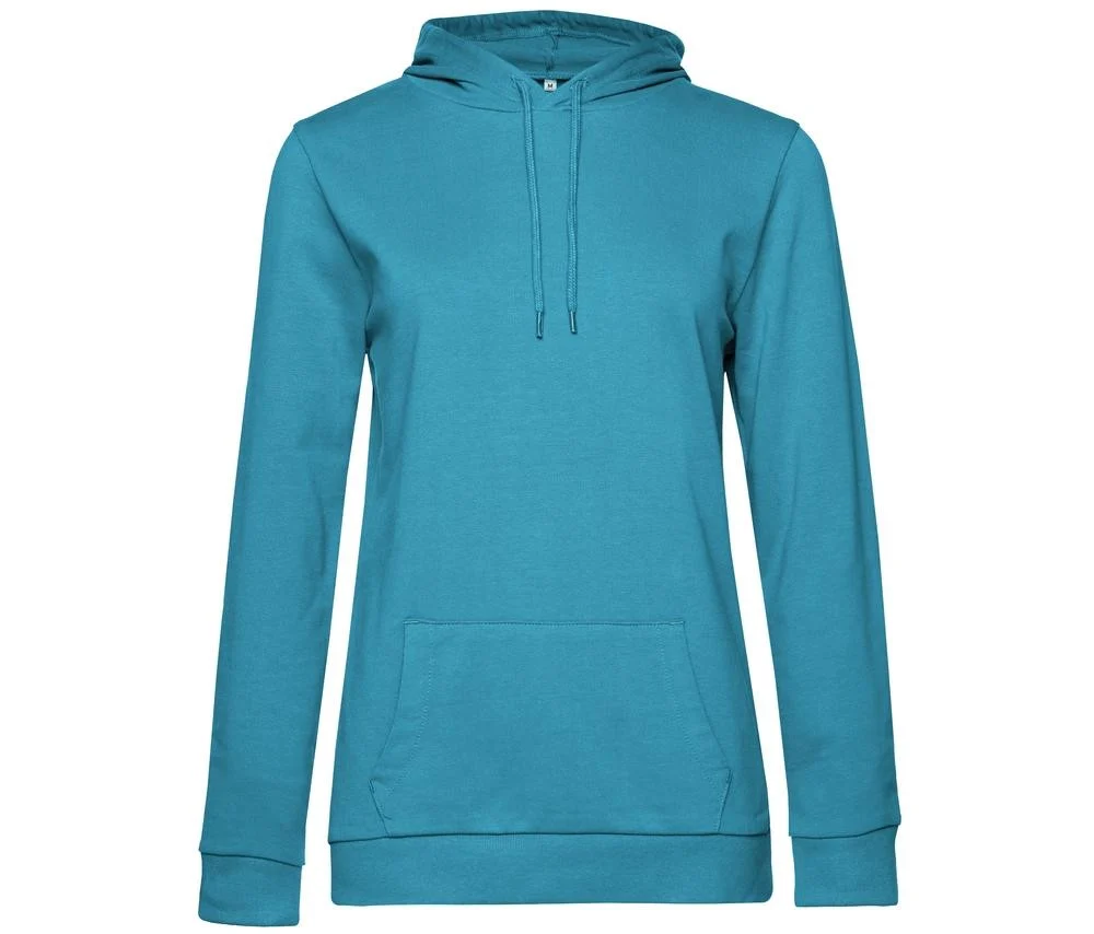 B&C BCW04W Hoodie Dames – Hawaiian Blue