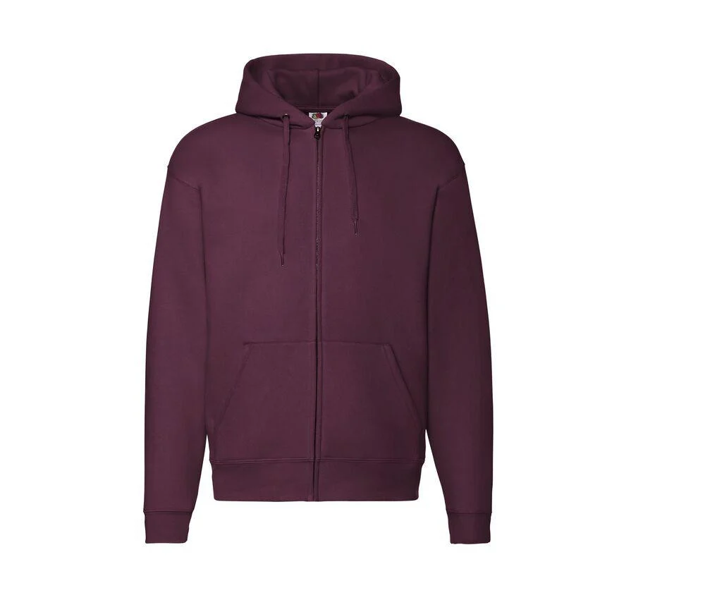 Fruit of the Loom SC274 Ritshoodie – Burgundy
