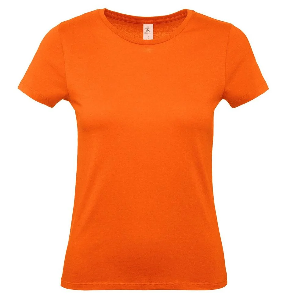 B&C BC02T #E150 T-shirt Dames – Orange