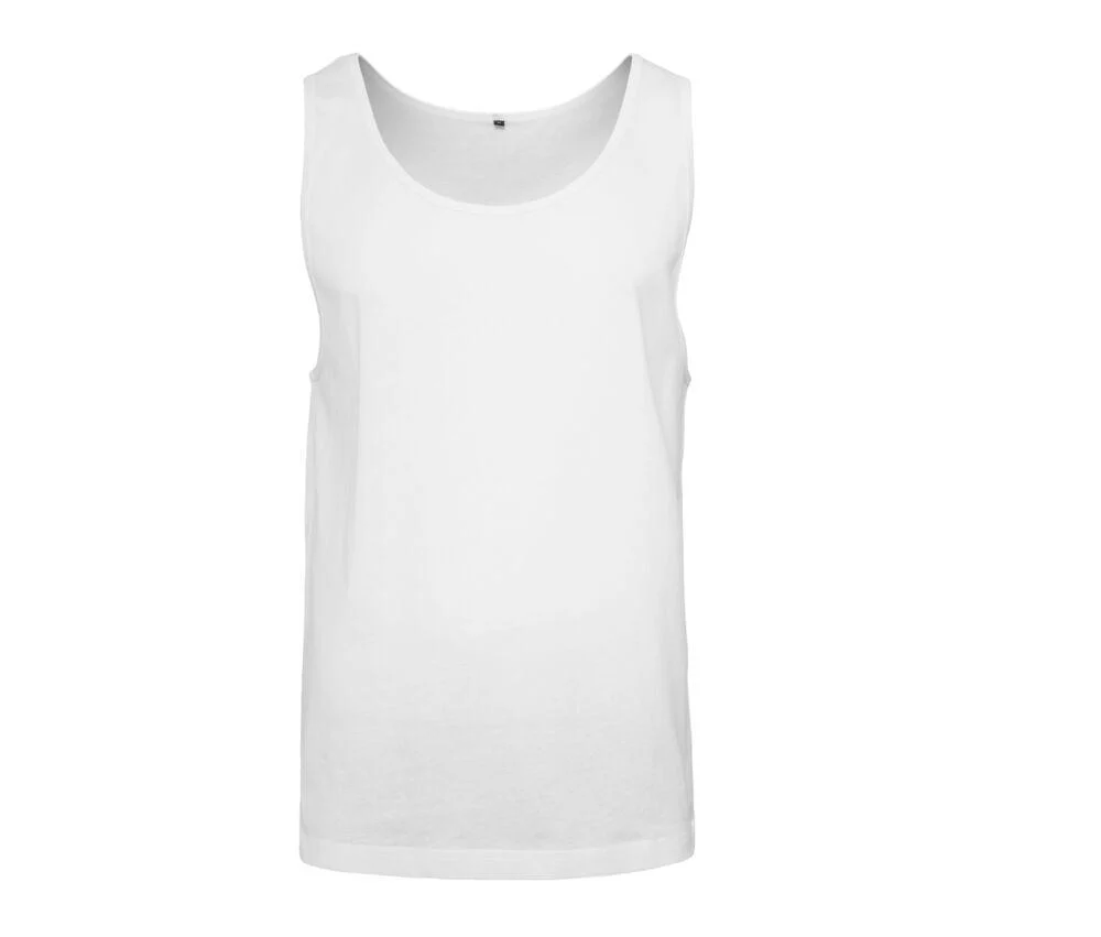 Build Your Brand BY003 Tanktop Heren – Wit