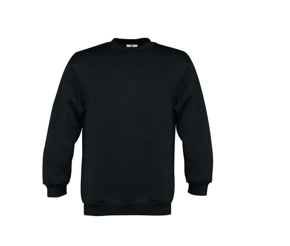 B&C BC501 Kindersweater – Black