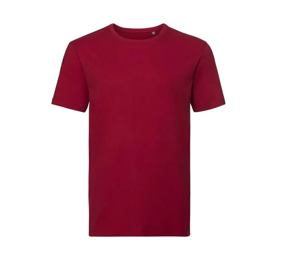 Russell RU108M Biologisch T-shirt Heren – Classic Red