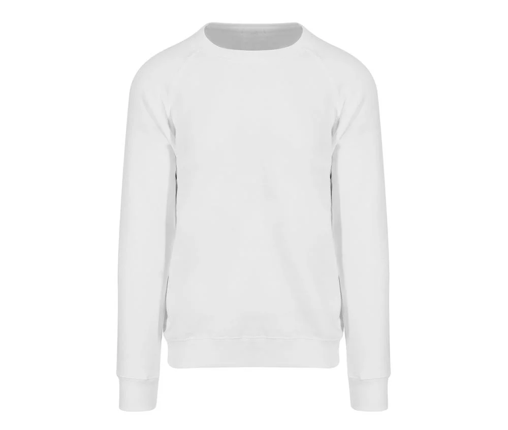 AWDIS JH130 Graduate Zware Sweater – Arctic White