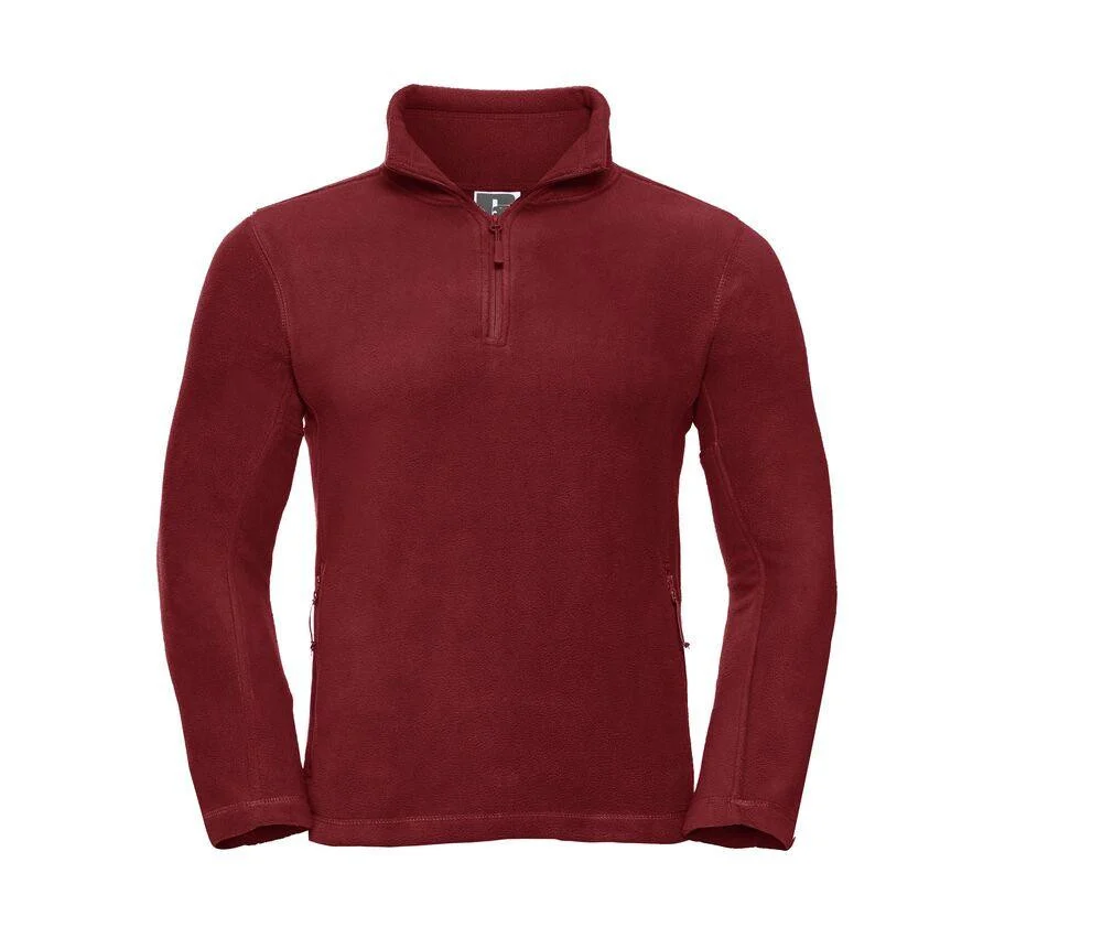 Russell JZ874 Outdoor Fleece met Kwartrits Heren – Classic Red