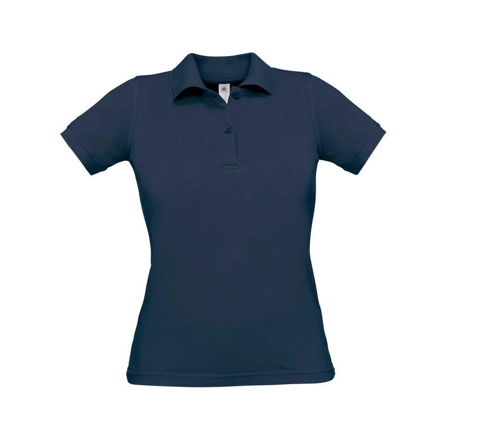 B&C BC412 Safran Pure Polo Dames – Navy