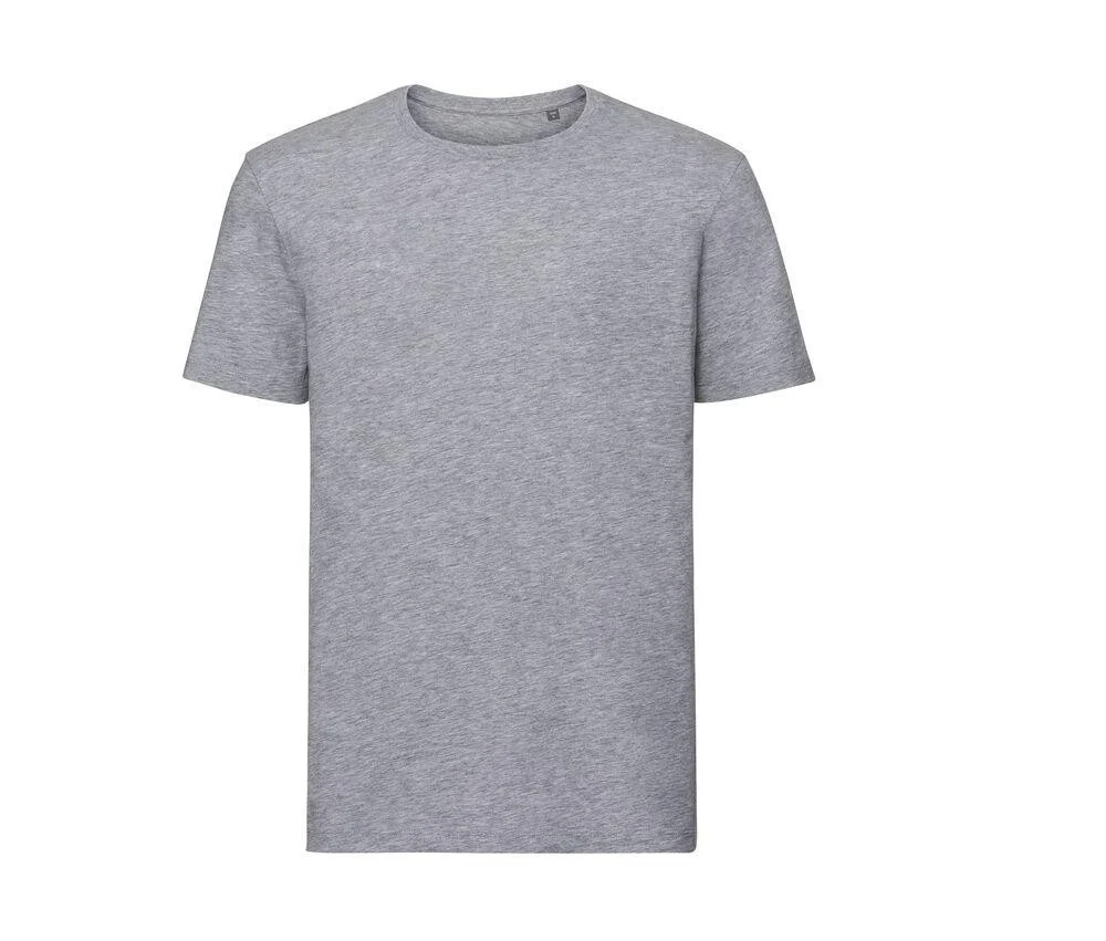 Russell RU108M Biologisch T-shirt Heren – Light Oxford