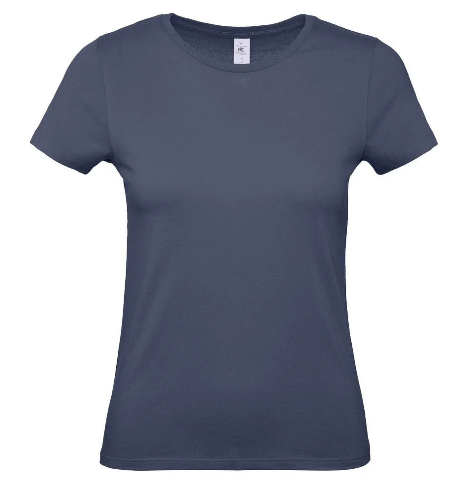 B&C BC02T #E150 T-shirt Dames – Denim