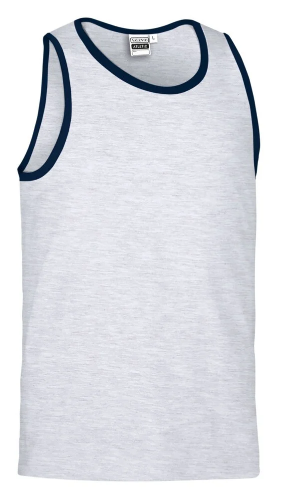 Valento CAVAATL Atletic T-shirt – vigore grey-orion navy blue