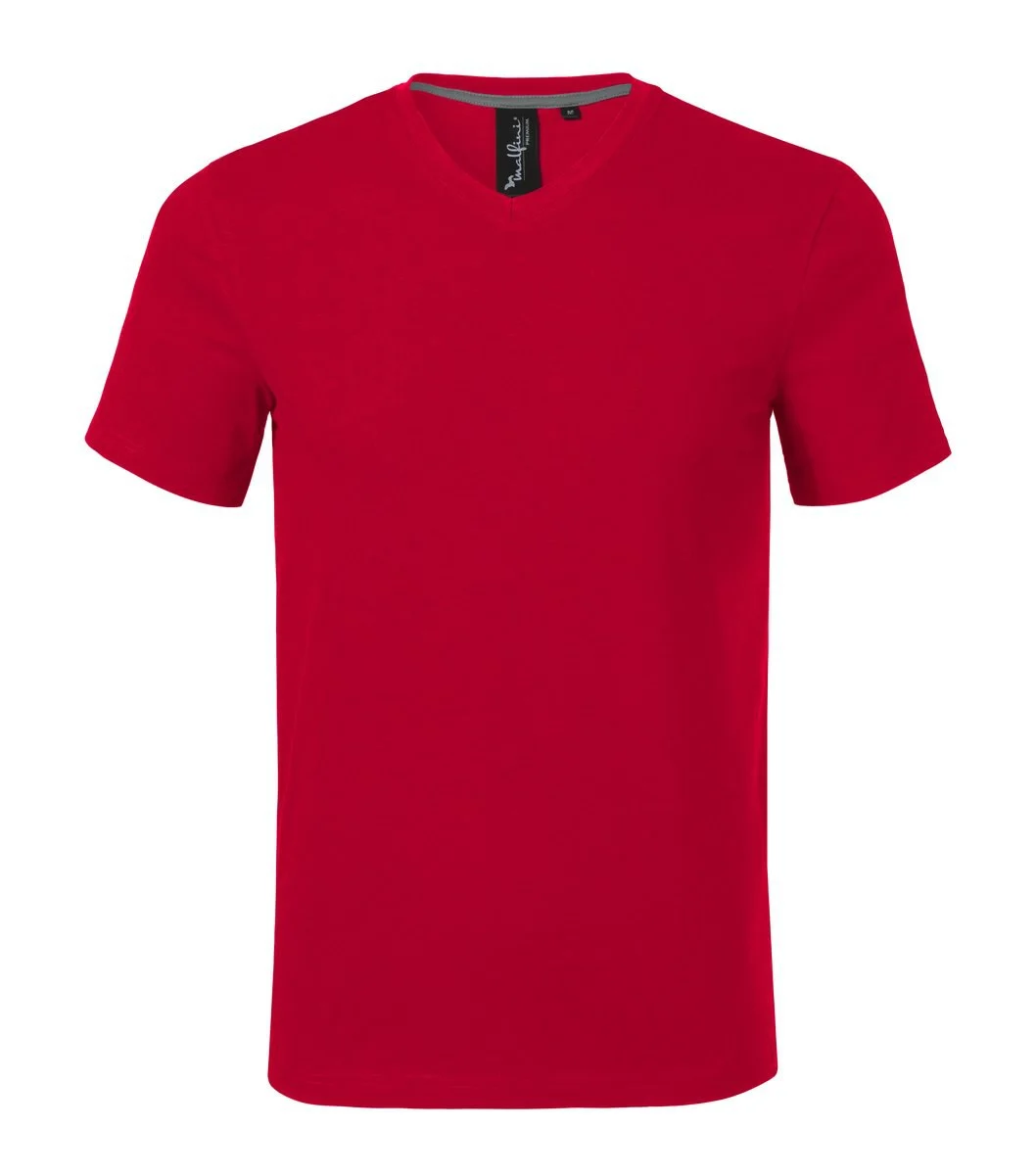 Malfini 700 Stretch T-shirt V-hals – formule rood