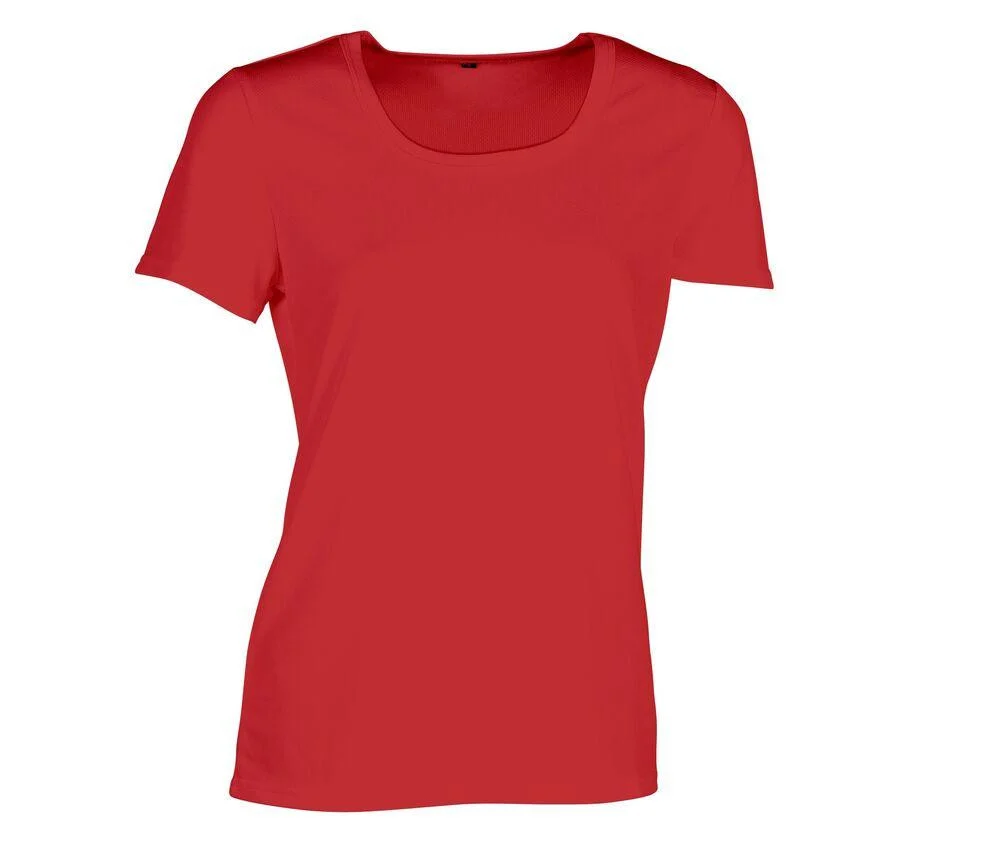 Sans Étiquette SE101 Sport T-shirt zonder Label Dames – Red