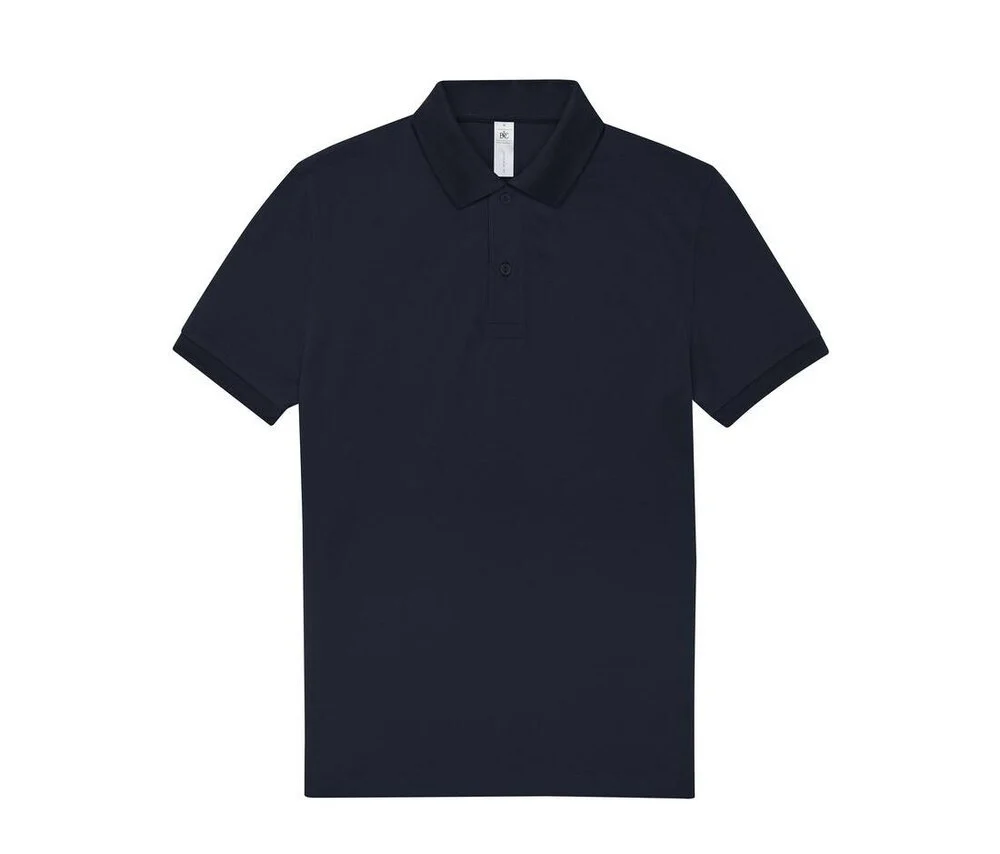 B&C BCU426 210 Polo Heren – Navy Pure