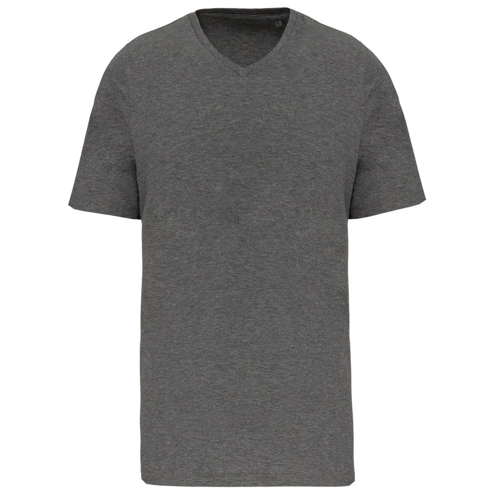 Kariban K3002 T-shirt V-hals Heren – Grijze Heide