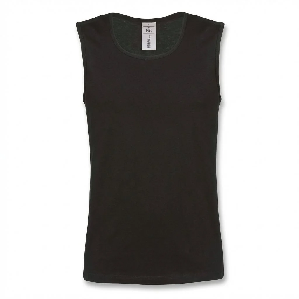 B&C CG155 Sport Tanktop – Zwart