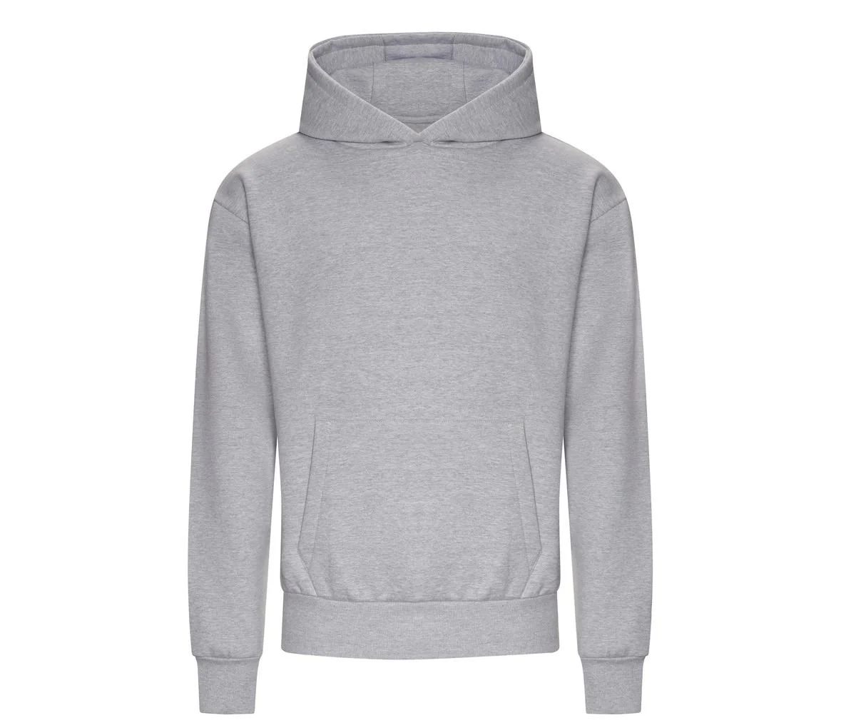 AWDIS JH120 Signature Heavyweight Hoodie – Heather Grey