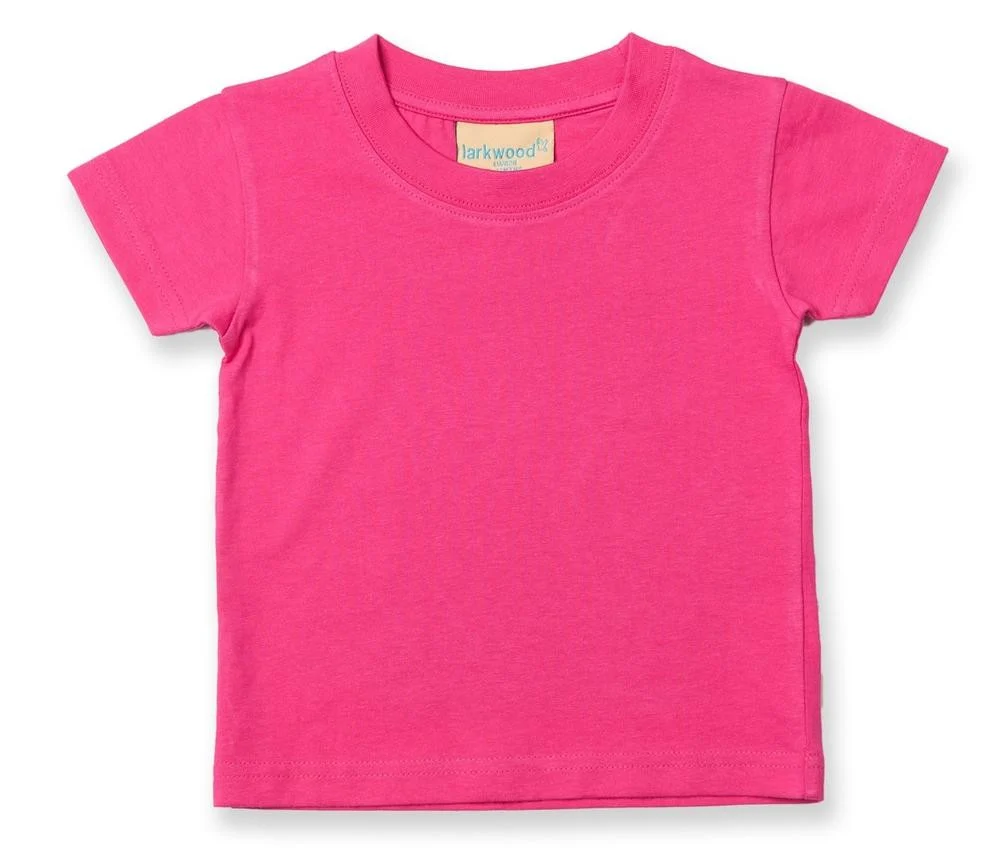 Larkwood LW020 Baby T-shirt – Fuchsia