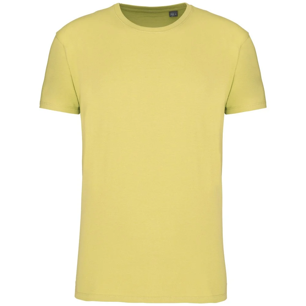 Kariban K3025IC Biologisch T-shirt Heren – Citroengeel