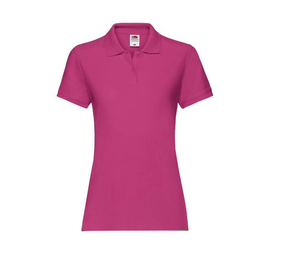 Fruit of the Loom SC386 Premium Polo Dames – Fuchsia