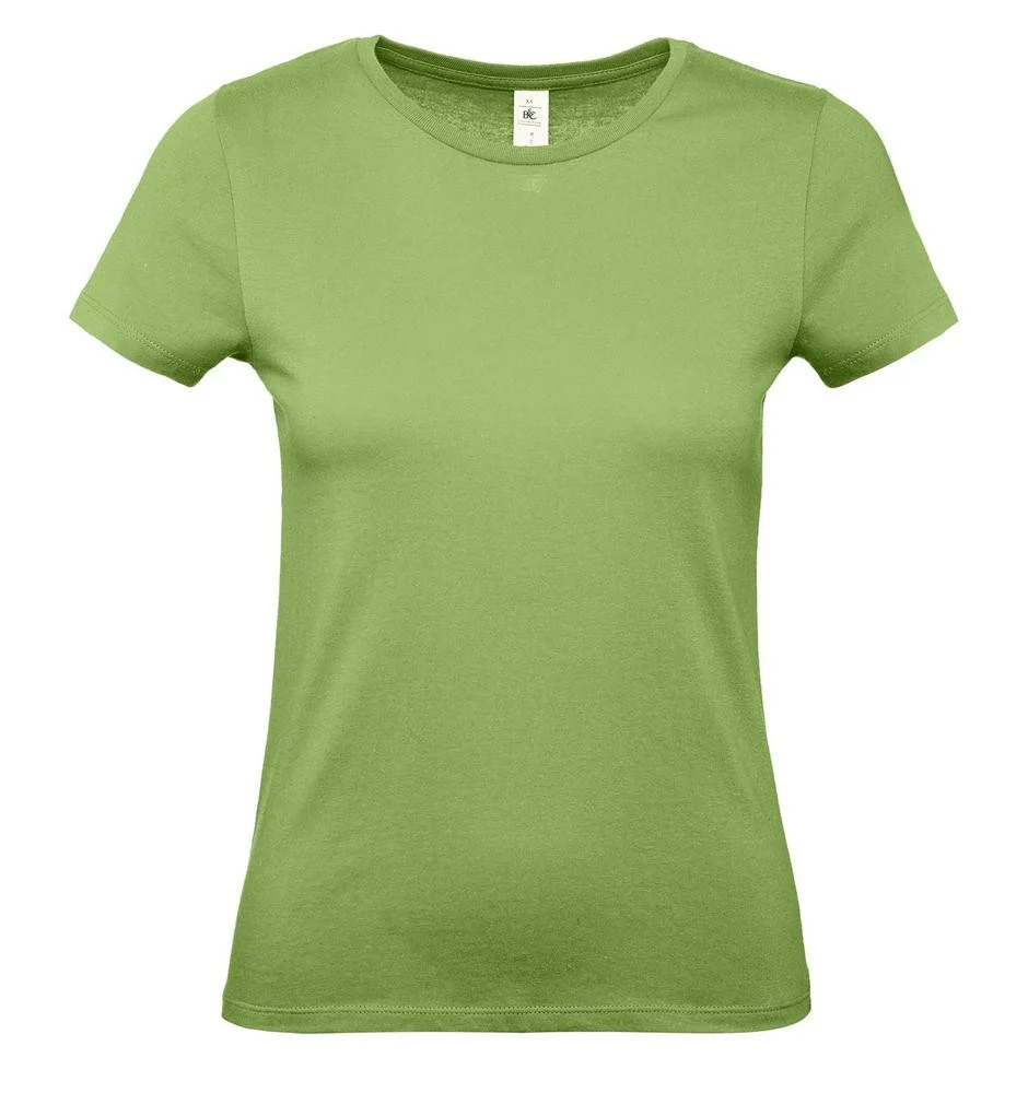 B&C BC02T #E150 T-shirt Dames – Pistachio
