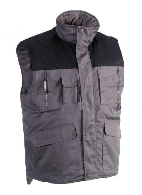 Herock HK210 Donar Werkbodywarmer Heren – Grey/Black