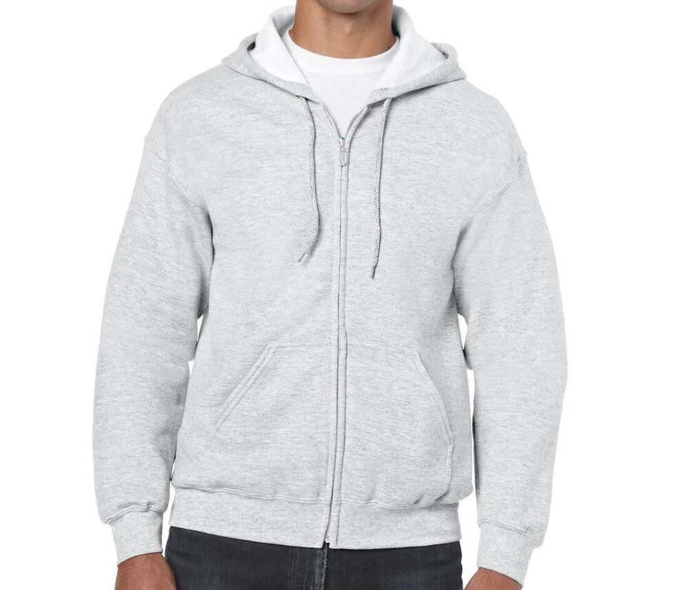 Gildan GN960 Heavy Blend Ritshoodie – Ash