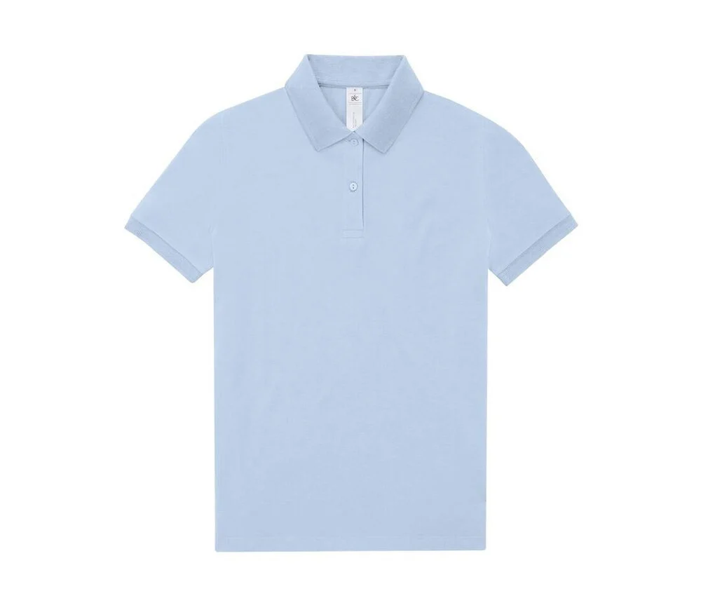 B&C BCW461 Fijne Piqué Polo Dames – Blush Blue