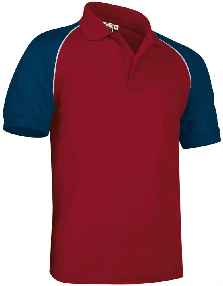 Valento POVARGC Venur Polo – lotto red-orion navy blue-white