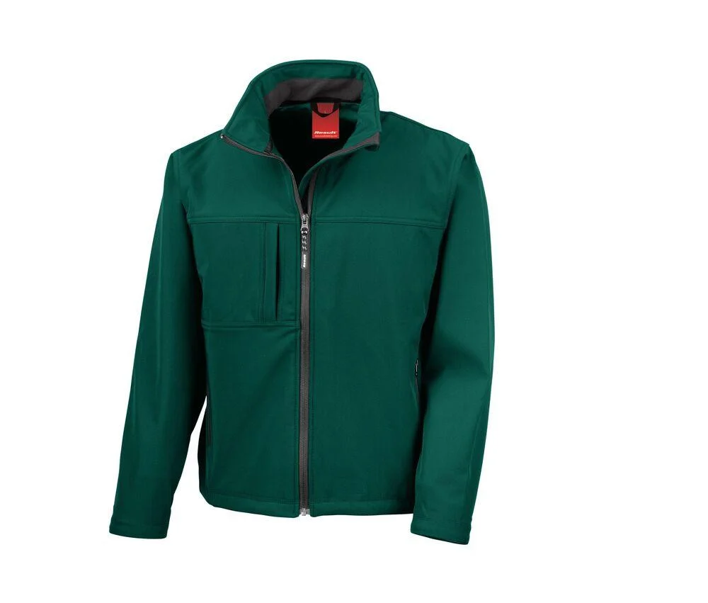 Result RS121 Softshell Jas Heren – Bottle Green