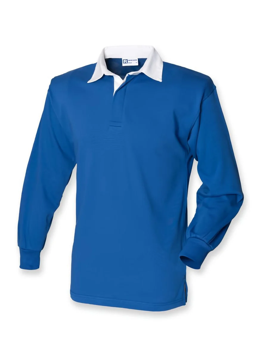 Front Row FR100 Klassiek Rugbyshirt Heren – Royal blue