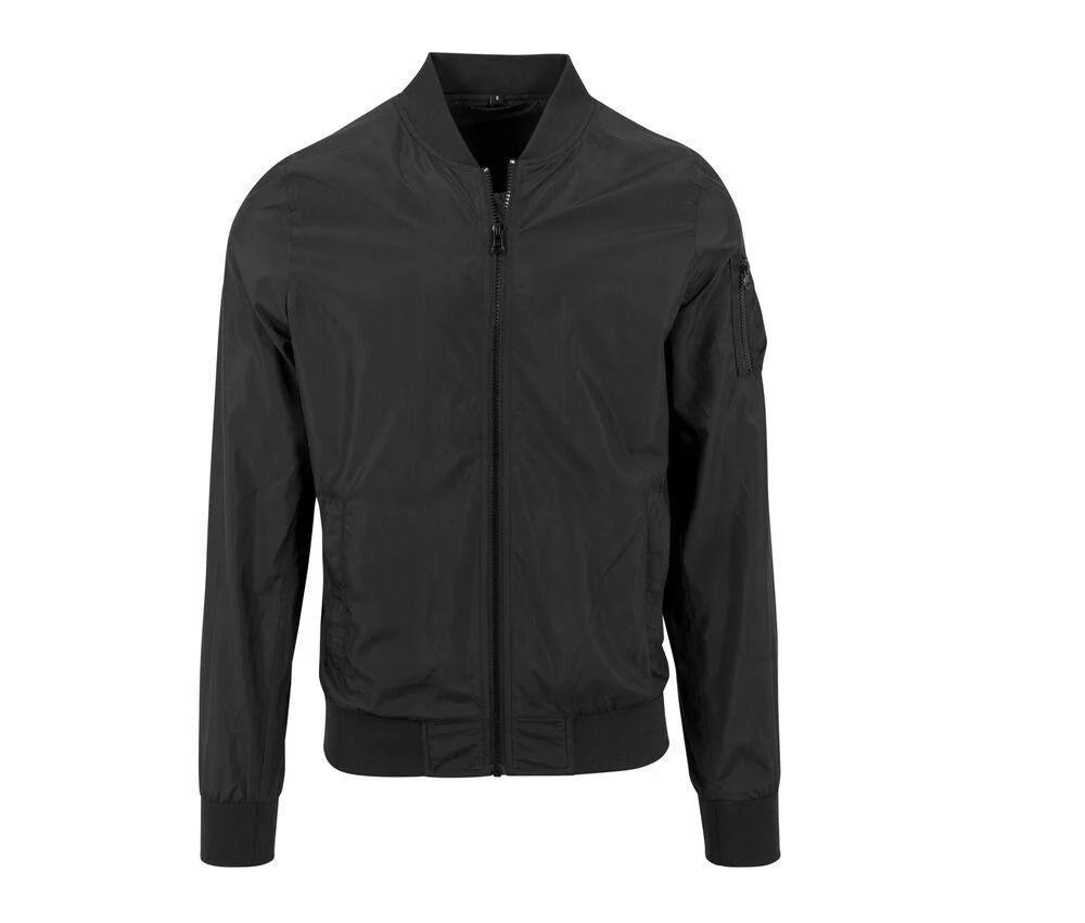 Build Your Brand BY045 Bomberjack Heren – Black