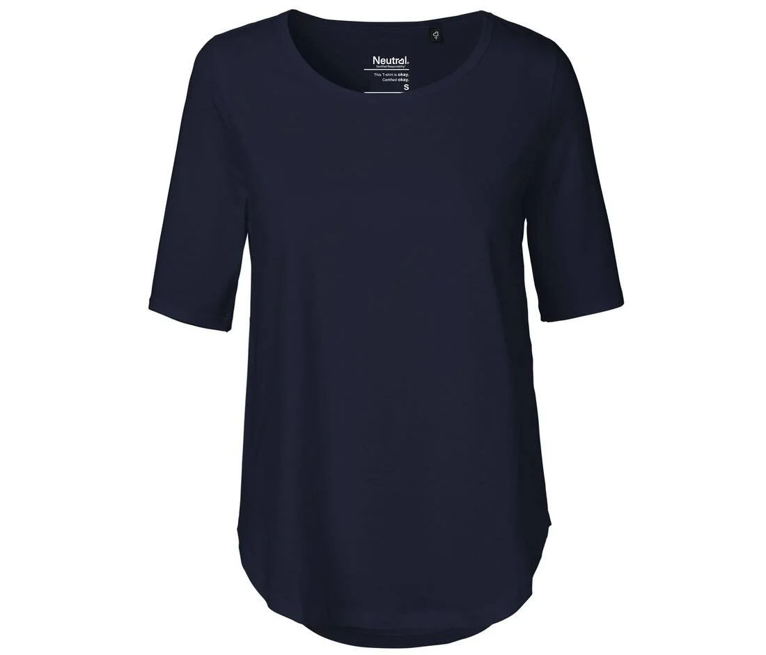 Neutral O81004 T-shirt Halflange Mouwen Dames – Navy