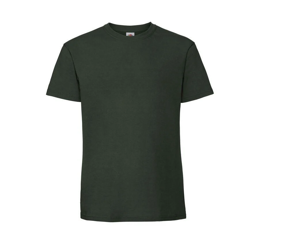 Fruit of the Loom SC200 Ringgesponnen Premium T-shirt – Bottle Green