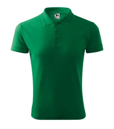 Malfini 203 Polo Heren – Middelgroen