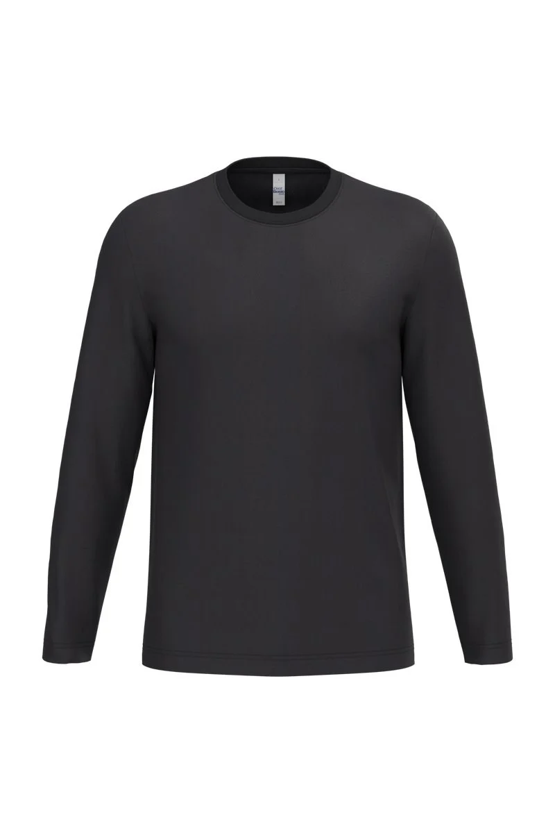 iDeal Basic Brand IB313 T-shirt Lange Mouwen – Ideal Black