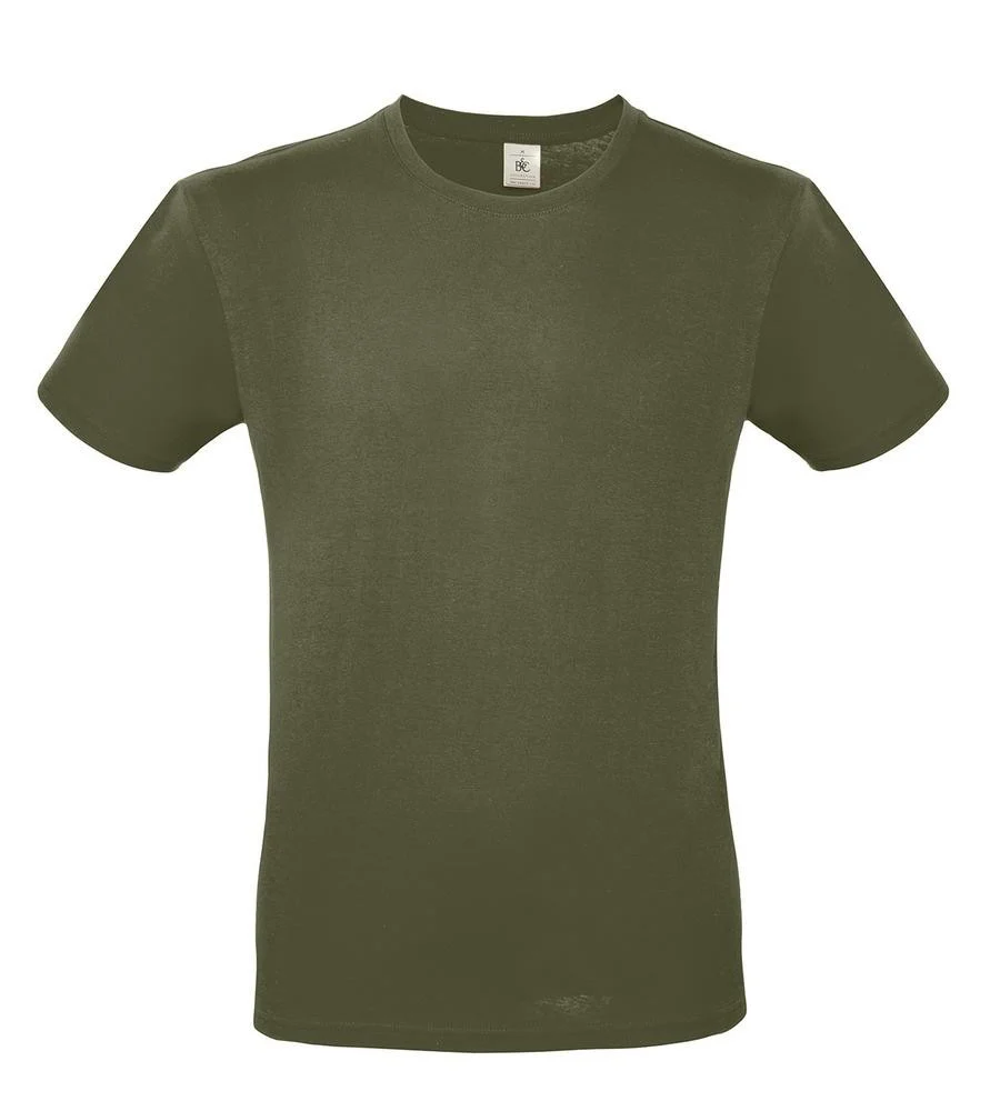 B&C BC01T #E150 T-shirt Heren – Urban Khaki