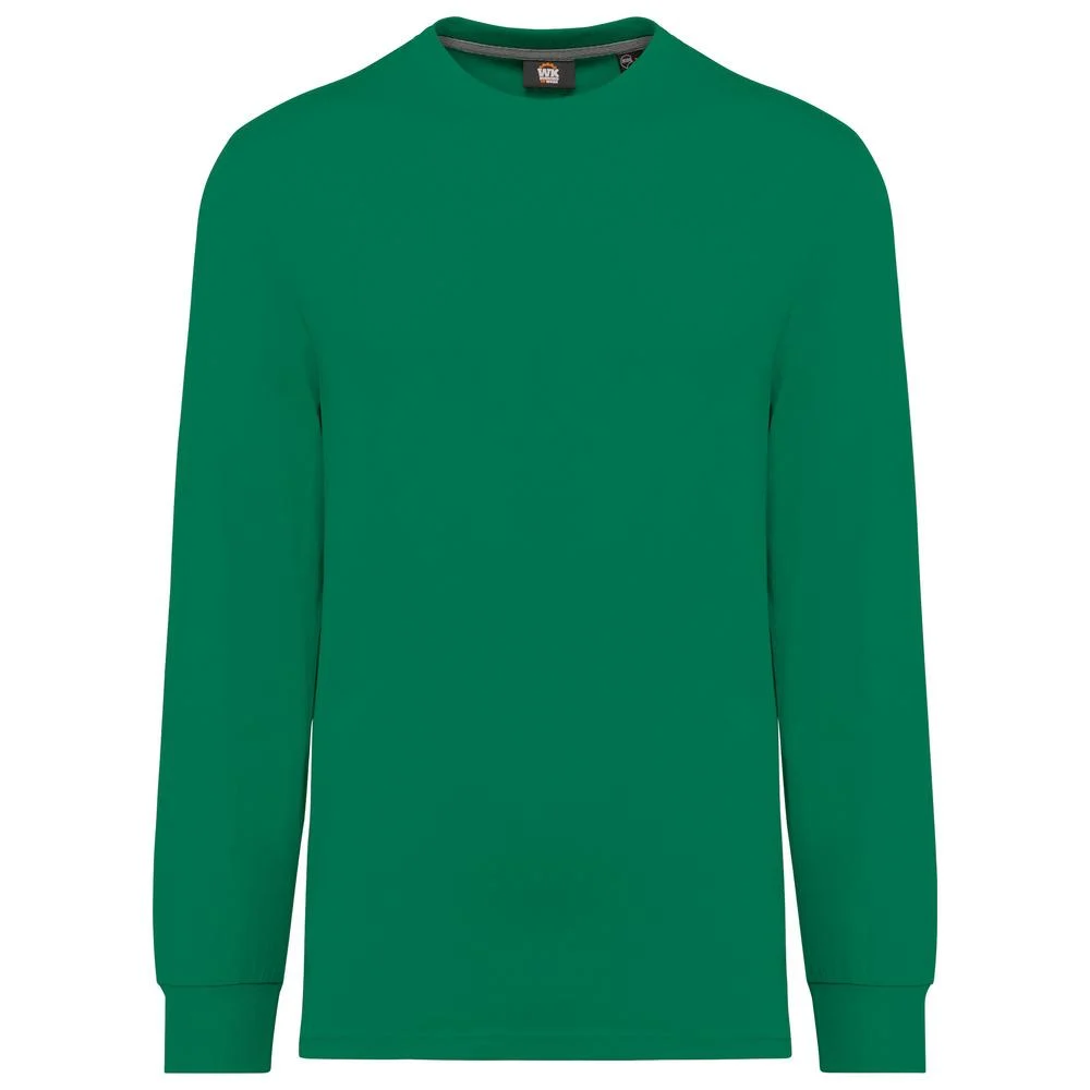 WK. Designed To Work WK303 T-shirt Lange Mouwen – Kelly groen