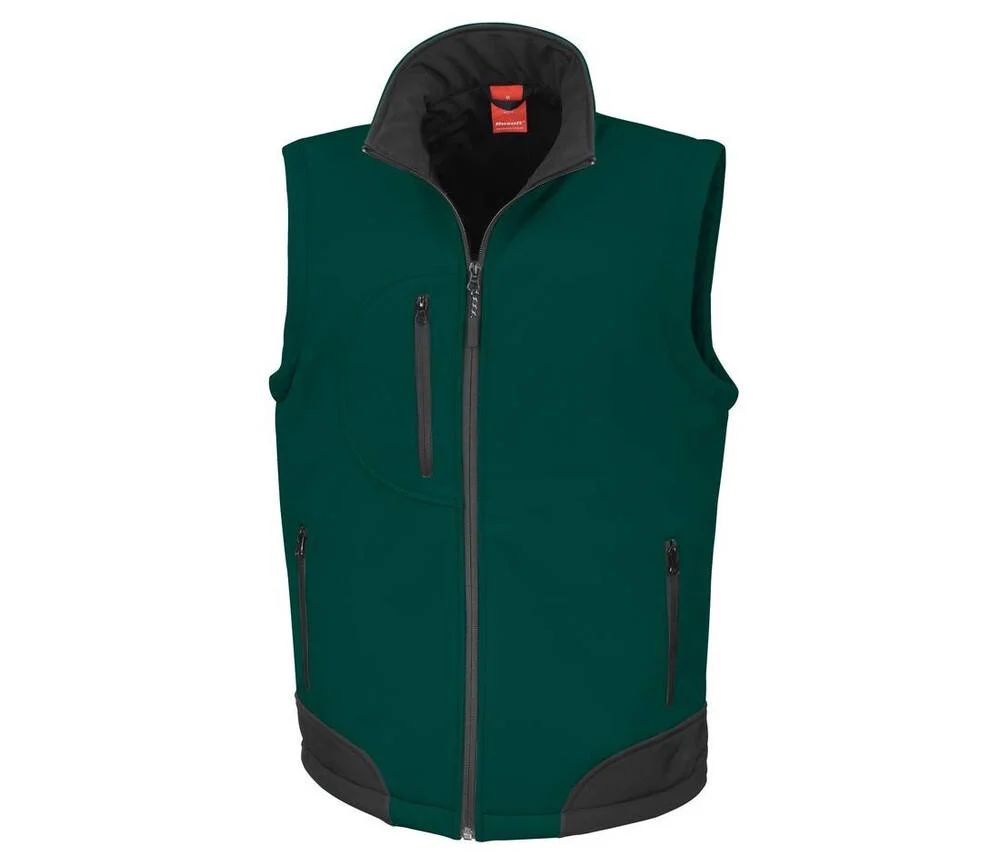 Result RS123 Softshell Bodywarmer Heren – Bottle/ Black