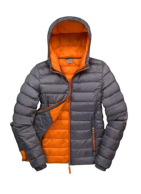 Result RS94F Snow Bird Gewatteerde Jas Dames – Grey/Orange