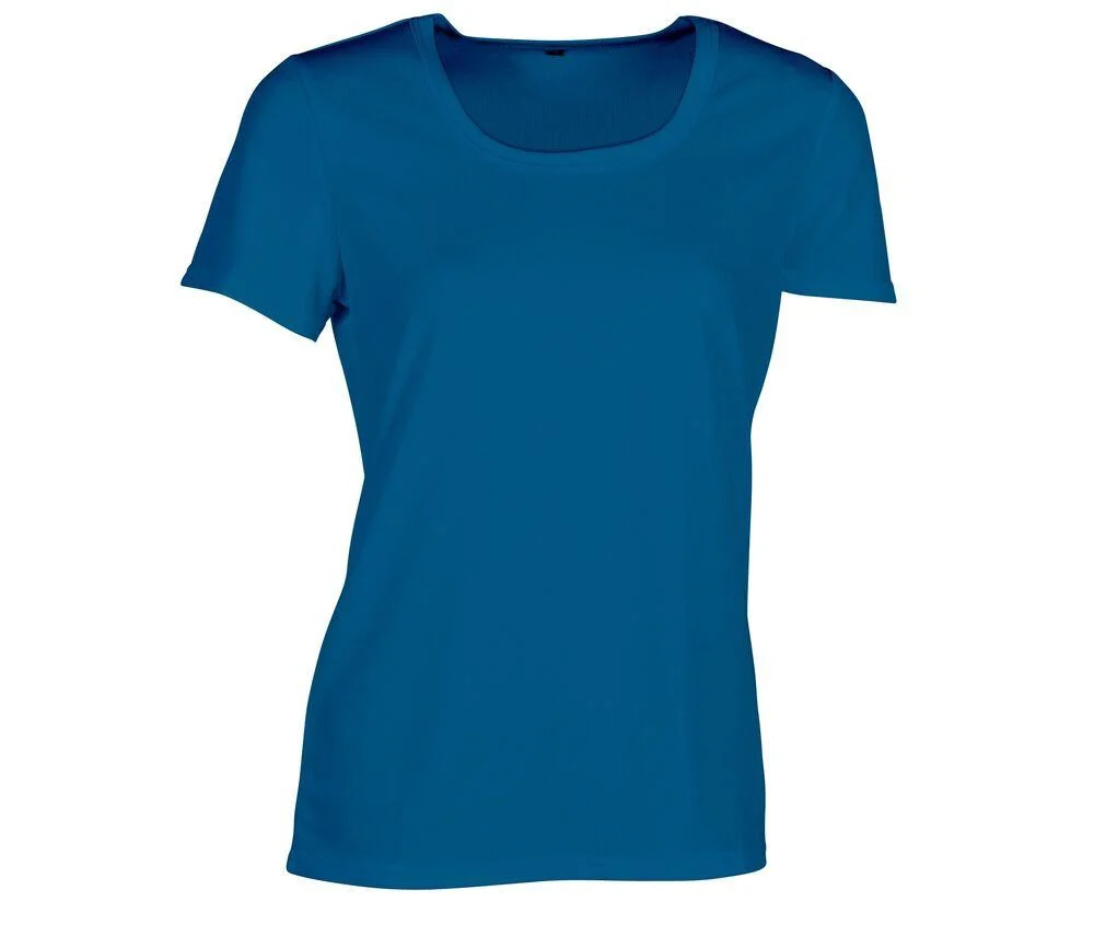 Sans Étiquette SE101 Sport T-shirt zonder Label Dames – Aqua