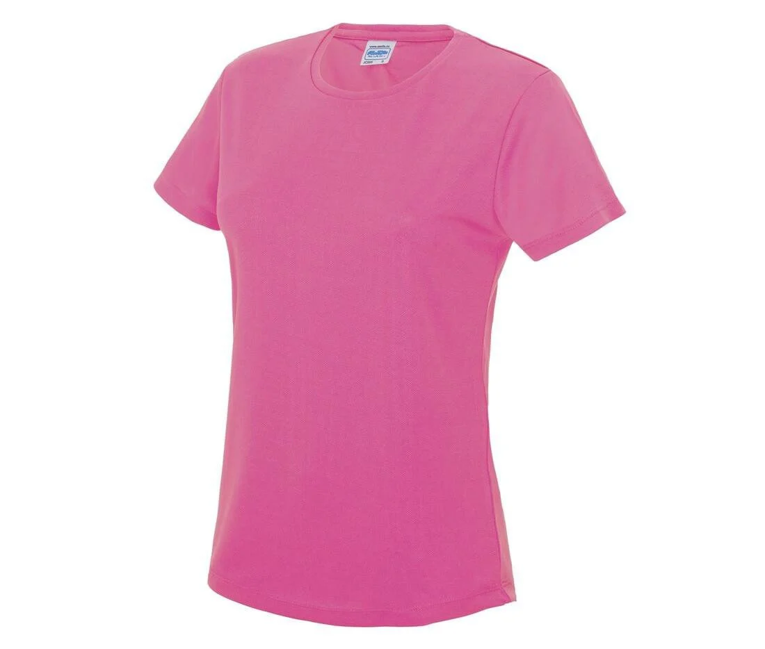 Just Cool JC005 Cool T Dames – Electric Pink