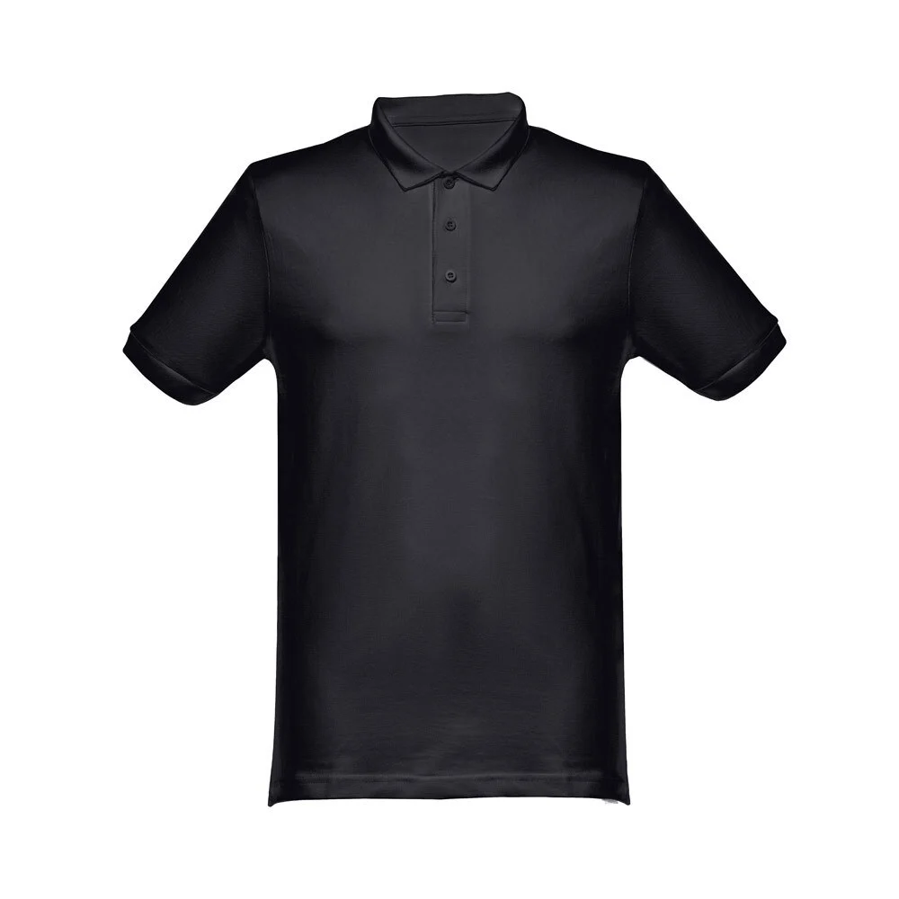 TH Clothes 30188 Polo Heren – Zwart