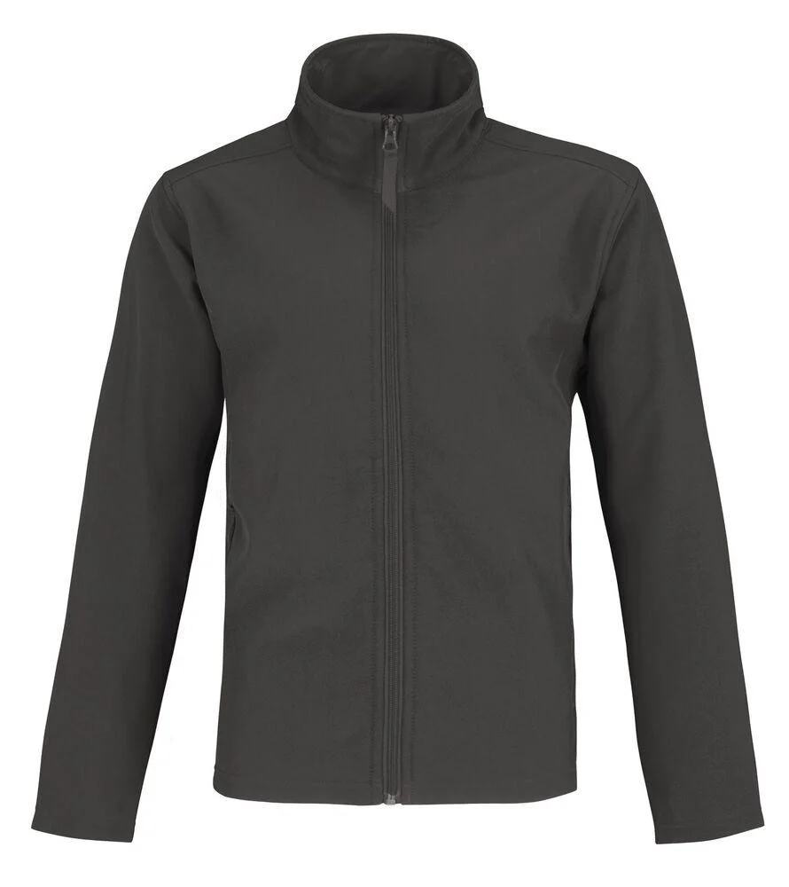 B&C BCI71 ID.701 Softshell Jas Heren – Dark Grey/Orange