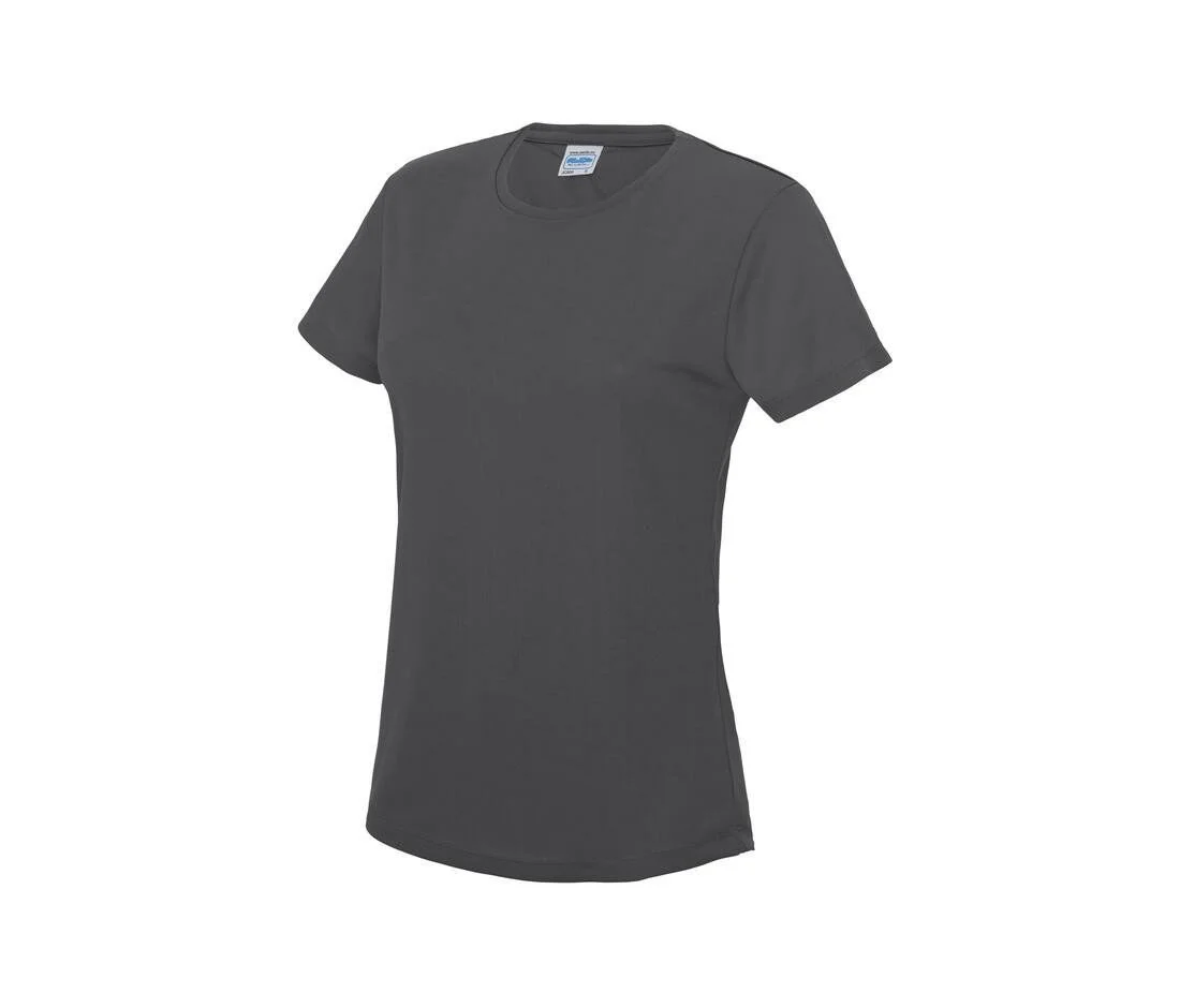 Just Cool JC005 Cool T Dames – Charcoal