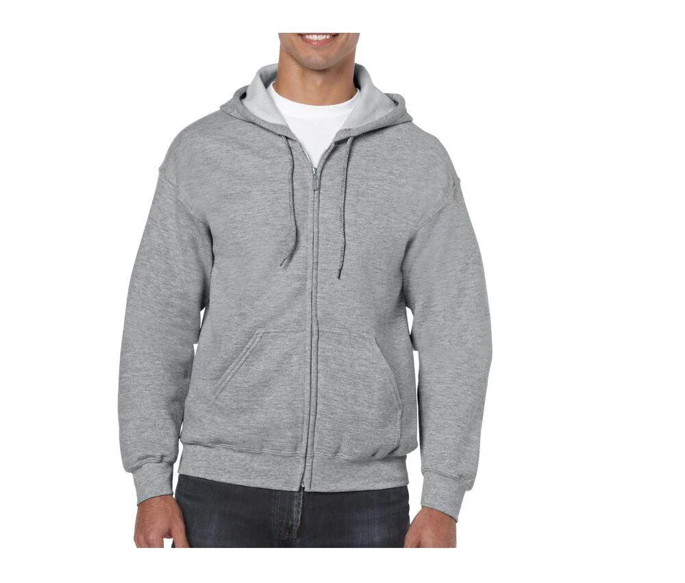 Gildan GN960 Heavy Blend Ritshoodie – Sport Grey