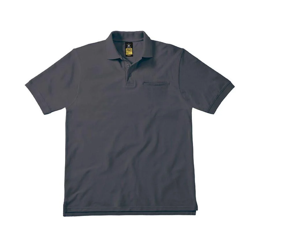 B&C BC825 Energy Pro Polo – Dark Grey