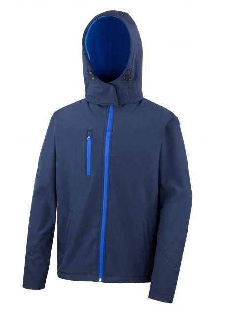 Result RS230 Performance Softshell Jas Heren – Navy/Royal